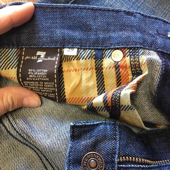 7 FAM Jeans EUC - Picture 4 of 5